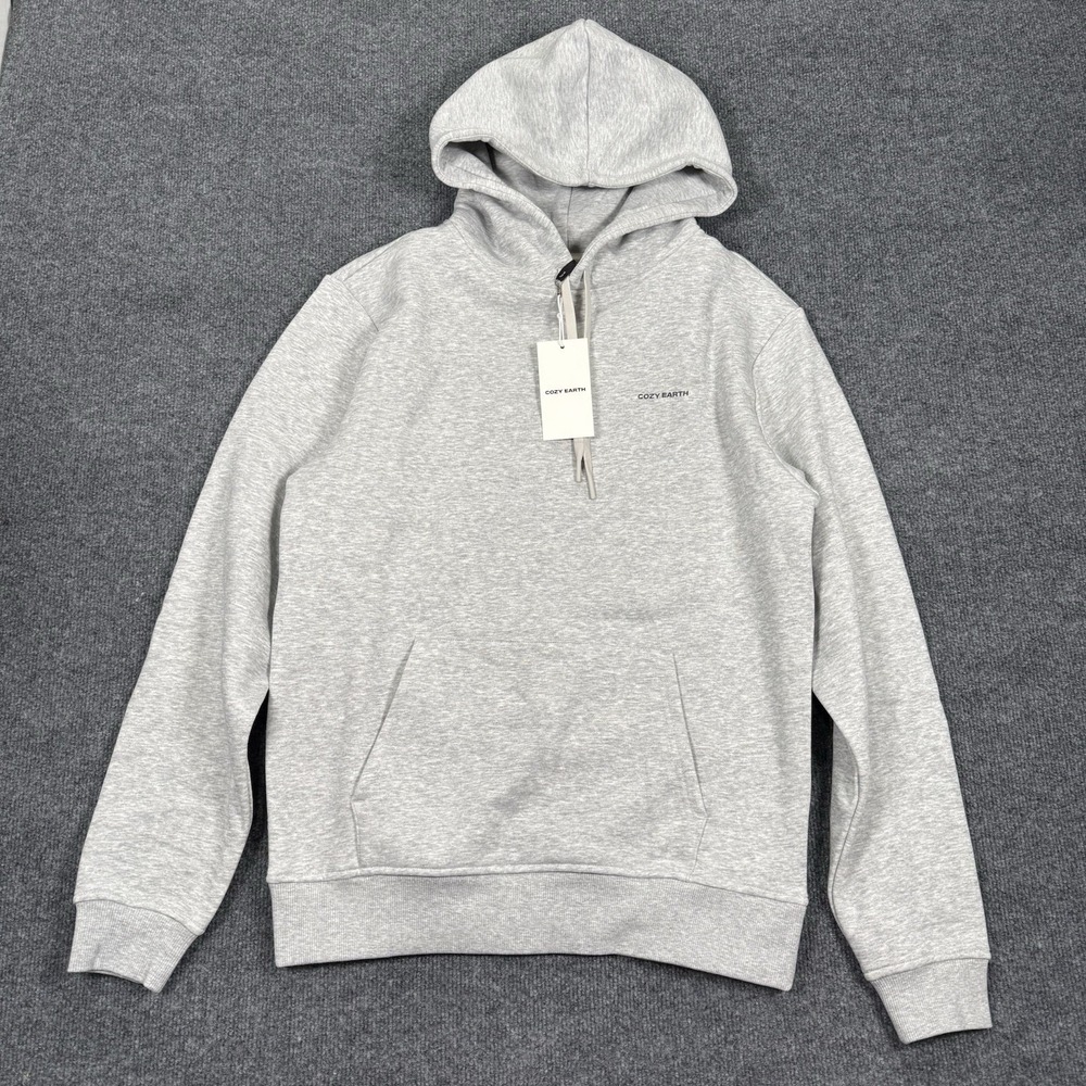 NWT Cozy Earth CityScape 2.0 Oversized Hoodie Sweatshirt Size Small Gray - Picture 2 of 9